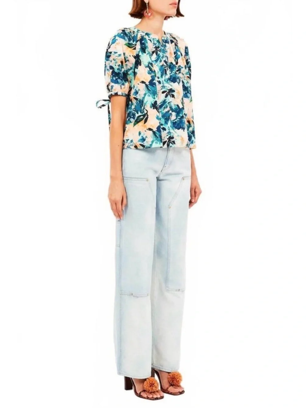 Ulla Johnson Vienne 100% Cotton Blouse